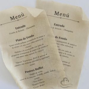 Menú en Lino